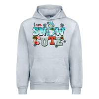 Heather Grey i am snow cute Urban Hoodie - CowGirlArtShop