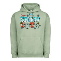 Pigment Oil Green i am snow cute Urban Hoodie - CowGirlArtShop