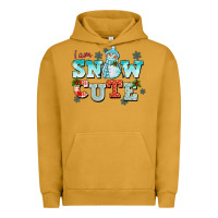 Pigment Peanut Butter i am snow cute Urban Hoodie - CowGirlArtShop