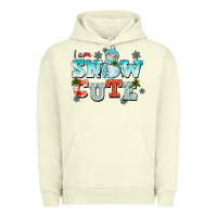 Pigment Pistachio i am snow cute Urban Hoodie - CowGirlArtShop
