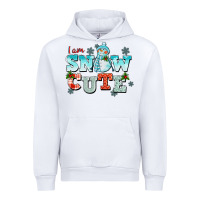 White i am snow cute Urban Hoodie - CowGirlArtShop