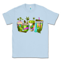 Dusty Blue coffee cups Classic Tee - NancyCooperArtShop