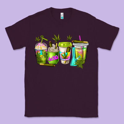 Coffee Cups Classic Tee Designed By Nancycooperartshop