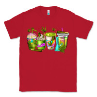 Red coffee cups Classic Tee - NancyCooperArtShop
