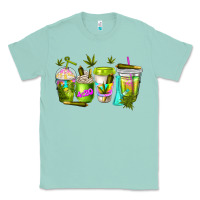 Seafoam coffee cups Classic Tee - NancyCooperArtShop