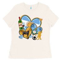 Bone argentina  hearts Ladies Tee - texasbilliewilder