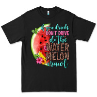 Black if you drink don t drive do the watermelon crawl Premium Tee - Zillion Design Studio