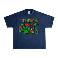 Navy i believe in santa paws christmas Urban Heavy Tee - Jasminsmagicworld
