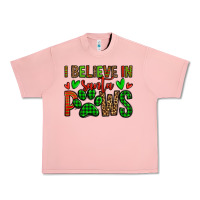 Salmon i believe in santa paws christmas Urban Heavy Tee - Jasminsmagicworld