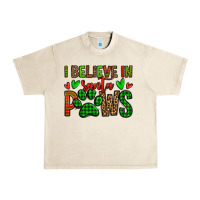 Sandshell i believe in santa paws christmas Urban Heavy Tee - Jasminsmagicworld