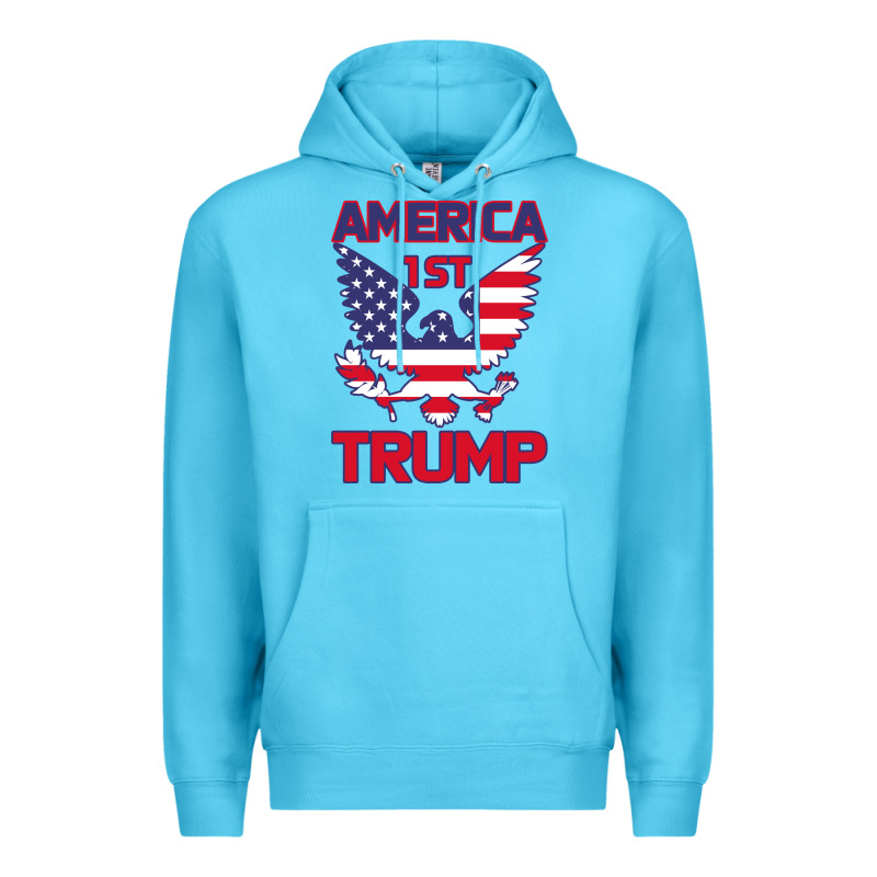 Trump America First Eagle Premium Hoodie by Bettercallsaul | Teevron