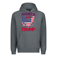 Rock Trump America First Eagle Premium Hoodie - Bettercallsaul