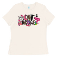 Bone cat groomer Ladies Tee - Zillion Design Studio