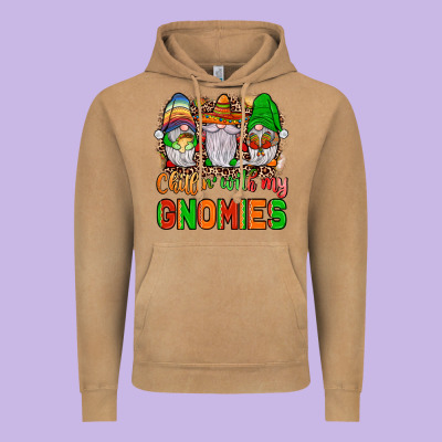Mexico Chillin' With My Gnomies Vintage Hoodie Designed By Jahusdesignshop