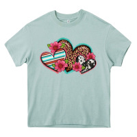Arona easter spring western hearts Heavy Core Tee - Artiststas