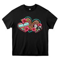 Black easter spring western hearts Heavy Core Tee - Artiststas