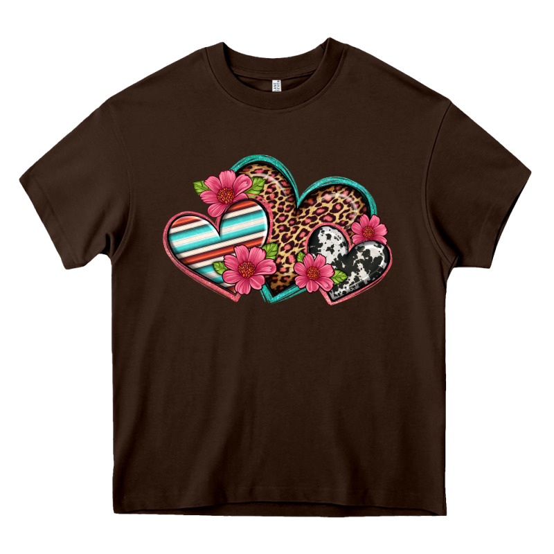 Easter Spring Western Hearts Heavy Core Tee by Artiststas | Teevron