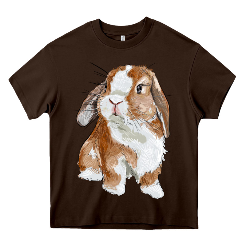 Cute Bunny Heavy Core Tee by RanaPortraitStore | Teevron