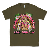 Army Green easter pink camouflage egg hunter  bunny rainbow Classic Tee - BarkalooDesign
