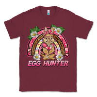 Burgundy easter pink camouflage egg hunter  bunny rainbow Classic Tee - BarkalooDesign