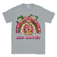 Heather Grey easter pink camouflage egg hunter  bunny rainbow Classic Tee - BarkalooDesign