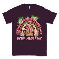 Plum easter pink camouflage egg hunter  bunny rainbow Classic Tee - BarkalooDesign
