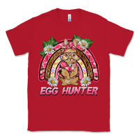 Red easter pink camouflage egg hunter  bunny rainbow Classic Tee - BarkalooDesign