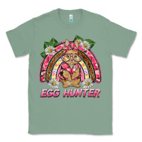 Sage easter pink camouflage egg hunter  bunny rainbow Classic Tee - BarkalooDesign