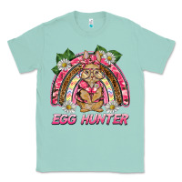 Seafoam easter pink camouflage egg hunter  bunny rainbow Classic Tee - BarkalooDesign