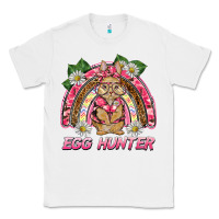 White easter pink camouflage egg hunter  bunny rainbow Classic Tee - BarkalooDesign
