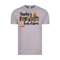 Vintage Zinc santa's favorite bus driver Vintage Tee - AdoDesignShop