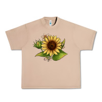 Burro sunflower Urban Heavy Tee - JahusDesignShop