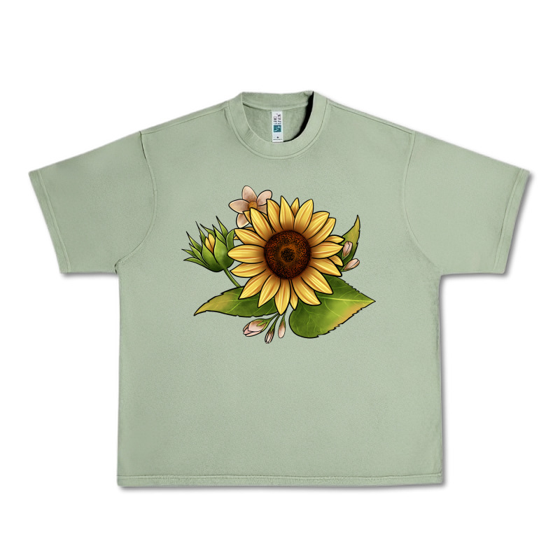Sunflower Urban Heavy Tee by JahusDesignShop | Teevron