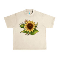 Sandshell sunflower Urban Heavy Tee - JahusDesignShop