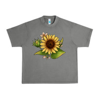 Tornado sunflower Urban Heavy Tee - JahusDesignShop