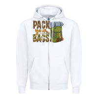 White pack your bags Zipper Hoodie - NancyCooperArtShop