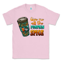 Bubblegum Pink watercolor give me all the pumpkin spice Classic Tee - RanaPortraitStore