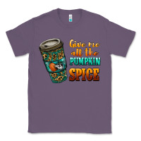 Lavender watercolor give me all the pumpkin spice Classic Tee - RanaPortraitStore