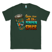 Sports Green watercolor give me all the pumpkin spice Classic Tee - RanaPortraitStore