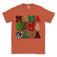 Copper mama mama mama with christmas lights and christmas tree cakes Classic Tee - AdoDesignShop