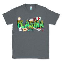 Charcoal Heather plasma lab Classic Tee - CowhideDigitalArt