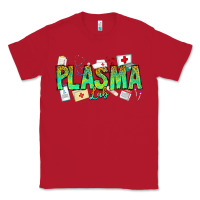 Red plasma lab Classic Tee - CowhideDigitalArt