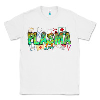 White plasma lab Classic Tee - CowhideDigitalArt