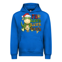 Cobalt watercolor t rex fa rawr rawr rawr christmas Urban Hoodie - CowGirlArtShop
