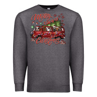 Charcoal Heather merrycamperchristmas Premium Sweatshirt - SublimationCraftShop