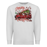 Dove Grey merrycamperchristmas Premium Sweatshirt - SublimationCraftShop