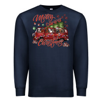 Navy merrycamperchristmas Premium Sweatshirt - SublimationCraftShop