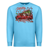 Ocean Blue merrycamperchristmas Premium Sweatshirt - SublimationCraftShop