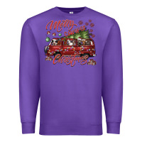 Purple merrycamperchristmas Premium Sweatshirt - SublimationCraftShop
