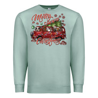 Seafoam merrycamperchristmas Premium Sweatshirt - SublimationCraftShop